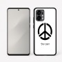 כיסוי בעיצוב אישי עם השם שלך לדגם - Motorola Edge 50 Fusion 5G בעיצוב סמל השלום