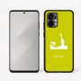 כיסוי בעיצוב אישי עם השם שלך לדגם - Motorola Edge 50 Fusion 5G בעיצוב ג'ירפה באפריקה