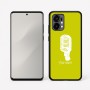כיסוי בעיצוב אישי עם השם שלך לדגם - Motorola Edge 50 Fusion 5G בעיצוב מיקרופון