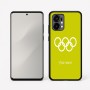 כיסוי בעיצוב אישי עם השם שלך לדגם - Motorola Edge 50 Fusion 5G בעיצוב אולימפי