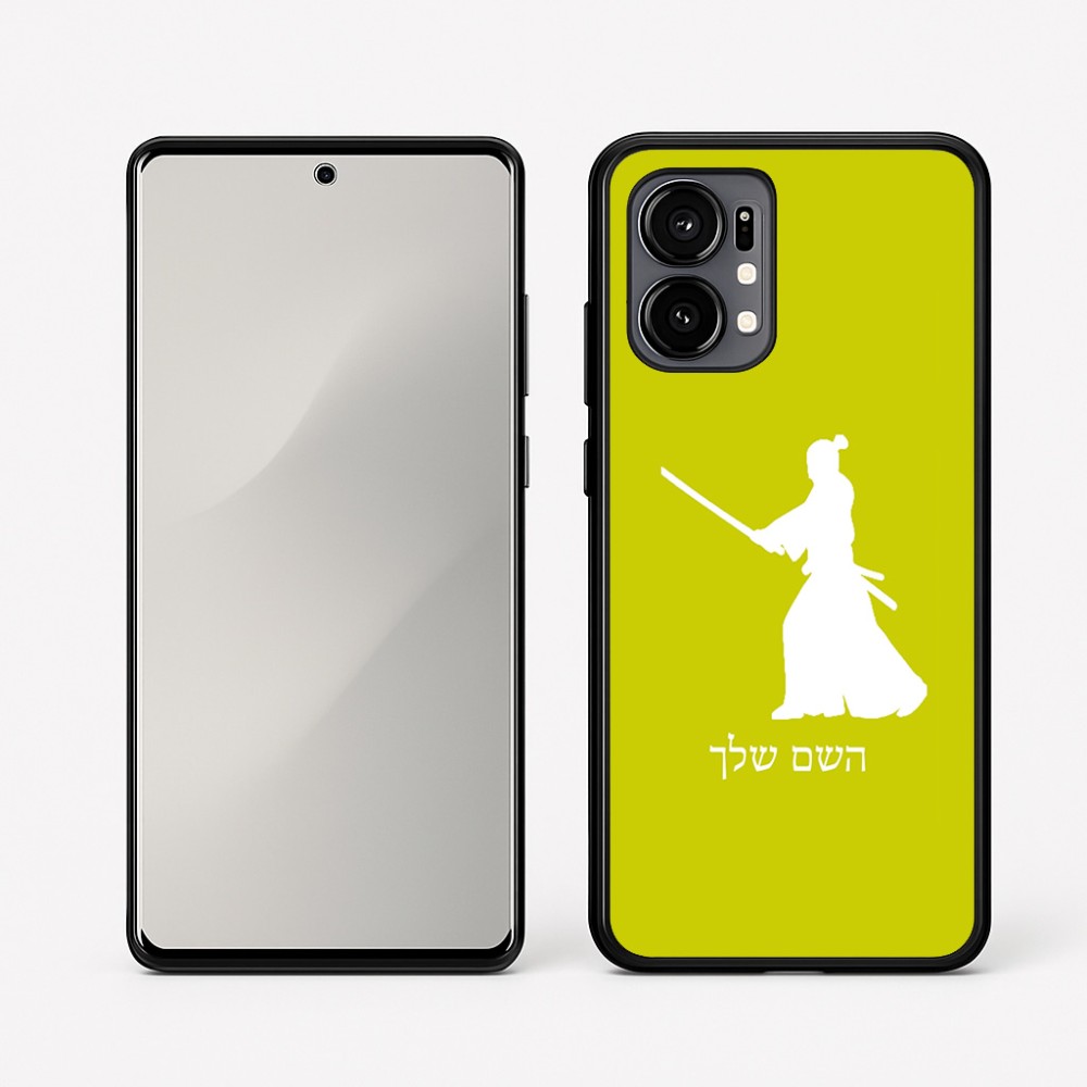 כיסוי בעיצוב אישי עם השם שלך לדגם - Motorola Edge 50 Fusion 5G בעיצוב סמוראי