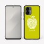 כיסוי בעיצוב אישי עם השם שלך לדגם - Motorola Edge 50 Fusion 5G בעיצוב הדפס תפוח