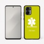 כיסוי בעיצוב אישי עם השם שלך לדגם - Motorola Edge 50 Fusion 5G בעיצוב חובש