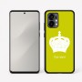כיסוי בעיצוב אישי עם השם שלך לדגם - Motorola Edge 50 Fusion 5G בעיצוב כתר מלכותי