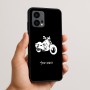 כיסוי בעיצוב אישי עם השם שלך לדגם - Motorola Edge 50 Fusion 5G בעיצוב הארלי-דיווידסון