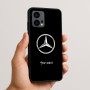 כיסוי בעיצוב אישי עם השם שלך לדגם - Motorola Edge 50 Fusion 5G בעיצוב מרצדס-בנץ