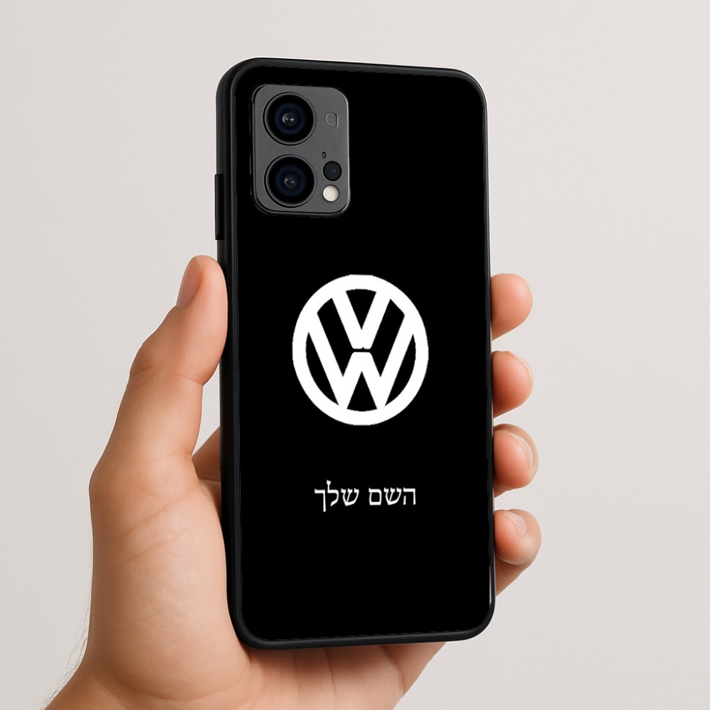 כיסוי בעיצוב אישי עם השם שלך לדגם - Motorola Edge 50 Fusion 5G בעיצוב פולקסווגן