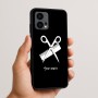 כיסוי בעיצוב אישי עם השם שלך לדגם - Motorola Edge 50 Fusion 5G בעיצוב מעצב שיער