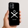 כיסוי בעיצוב אישי עם השם שלך לדגם - Motorola Edge 50 Fusion 5G בעיצוב כדור בסיס
