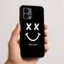 כיסוי בעיצוב אישי עם השם שלך לדגם - Motorola Edge 50 Fusion 5G בעיצוב סמיילי