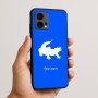 כיסוי בעיצוב אישי עם השם שלך לדגם - Motorola Edge 50 Fusion 5G בעיצוב תנין