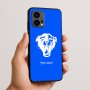 כיסוי בעיצוב אישי עם השם שלך לדגם - Motorola Edge 50 Fusion 5G בעיצוב פני פנטרה
