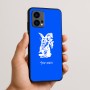 כיסוי בעיצוב אישי עם השם שלך לדגם - Motorola Edge 50 Fusion 5G בעיצוב ארנב מחזיק גזר