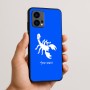 כיסוי בעיצוב אישי עם השם שלך לדגם - Motorola Edge 50 Fusion 5G בעיצוב עקרב