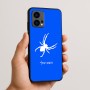 כיסוי בעיצוב אישי עם השם שלך לדגם - Motorola Edge 50 Fusion 5G בעיצוב עכביש