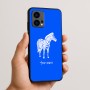כיסוי בעיצוב אישי עם השם שלך לדגם - Motorola Edge 50 Fusion 5G בעיצוב זברה