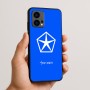 כיסוי בעיצוב אישי עם השם שלך לדגם - Motorola Edge 50 Fusion 5G בעיצוב קרייזלר