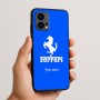 כיסוי בעיצוב אישי עם השם שלך לדגם - Motorola Edge 50 Fusion 5G בעיצוב פרארי