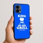 כיסוי בעיצוב אישי עם השם שלך לדגם - Motorola Edge 50 Fusion 5G בעיצוב מלך הגריל