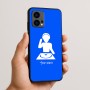 כיסוי בעיצוב אישי עם השם שלך לדגם - Motorola Edge 50 Fusion 5G בעיצוב אזור מוזיקה של די ג'יי