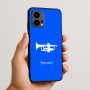 כיסוי בעיצוב אישי עם השם שלך לדגם - Motorola Edge 50 Fusion 5G בעיצוב חצוצרה