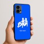 כיסוי בעיצוב אישי עם השם שלך לדגם - Motorola Edge 50 Fusion 5G בעיצוב מזלות - תאומים