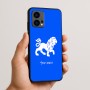 כיסוי בעיצוב אישי עם השם שלך לדגם - Motorola Edge 50 Fusion 5G בעיצוב מזלות - אריה