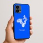 כיסוי בעיצוב אישי עם השם שלך לדגם - Motorola Edge 50 Fusion 5G בעיצוב רוכב טרקטורונים