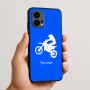 כיסוי בעיצוב אישי עם השם שלך לדגם - Motorola Edge 50 Fusion 5G בעיצוב מוטוקרוס