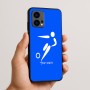 כיסוי בעיצוב אישי עם השם שלך לדגם - Motorola Edge 50 Fusion 5G בעיצוב כדורגל אולימפי