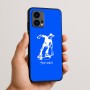 כיסוי בעיצוב אישי עם השם שלך לדגם - Motorola Edge 50 Fusion 5G בעיצוב ילד סקייטבורד