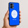 כיסוי בעיצוב אישי עם השם שלך לדגם - Motorola Edge 50 Fusion 5G בעיצוב לוח שנה אצטקי של המאיה