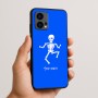 כיסוי בעיצוב אישי עם השם שלך לדגם - Motorola Edge 50 Fusion 5G בעיצוב סקלטון