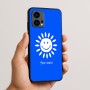 כיסוי בעיצוב אישי עם השם שלך לדגם - Motorola Edge 50 Fusion 5G בעיצוב שמש