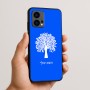 כיסוי בעיצוב אישי עם השם שלך לדגם - Motorola Edge 50 Fusion 5G בעיצוב עץ