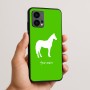 כיסוי בעיצוב אישי עם השם שלך לדגם - Motorola Edge 50 Fusion 5G בעיצוב סוס