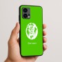 כיסוי בעיצוב אישי עם השם שלך לדגם - Motorola Edge 50 Fusion 5G בעיצוב פני אריה