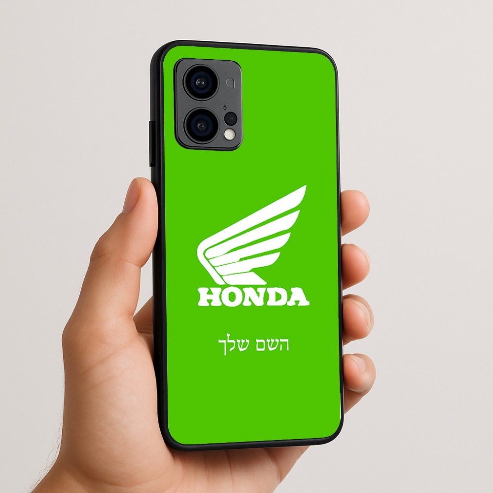 כיסוי בעיצוב אישי עם השם שלך לדגם - Motorola Edge 50 Fusion 5G בעיצוב הונדה
