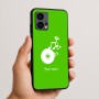 כיסוי בעיצוב אישי עם השם שלך לדגם - Motorola Edge 50 Fusion 5G בעיצוב תקליטור - אזור מוזיקה