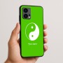 כיסוי בעיצוב אישי עם השם שלך לדגם - Motorola Edge 50 Fusion 5G בעיצוב סמל יינג יאנג