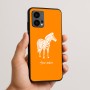 כיסוי בעיצוב אישי עם השם שלך לדגם - Motorola Edge 50 Fusion 5G בעיצוב זברה