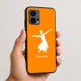 כיסוי בעיצוב אישי עם השם שלך לדגם - Motorola Edge 50 Fusion 5G בעיצוב בלרינה