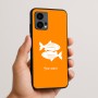 כיסוי בעיצוב אישי עם השם שלך לדגם - Motorola Edge 50 Fusion 5G בעיצוב מזלות - דגים