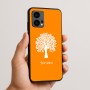 כיסוי בעיצוב אישי עם השם שלך לדגם - Motorola Edge 50 Fusion 5G בעיצוב עץ
