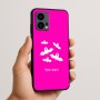 כיסוי בעיצוב אישי עם השם שלך לדגם - Motorola Edge 50 Fusion 5G בעיצוב עטלפים