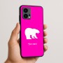 כיסוי בעיצוב אישי עם השם שלך לדגם - Motorola Edge 50 Fusion 5G בעיצוב דוב