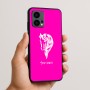 כיסוי בעיצוב אישי עם השם שלך לדגם - Motorola Edge 50 Fusion 5G בעיצוב ראש סוס