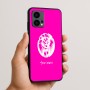 כיסוי בעיצוב אישי עם השם שלך לדגם - Motorola Edge 50 Fusion 5G בעיצוב פני אריה