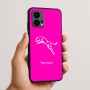 כיסוי בעיצוב אישי עם השם שלך לדגם - Motorola Edge 50 Fusion 5G בעיצוב פומה