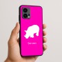 כיסוי בעיצוב אישי עם השם שלך לדגם - Motorola Edge 50 Fusion 5G בעיצוב קרנף